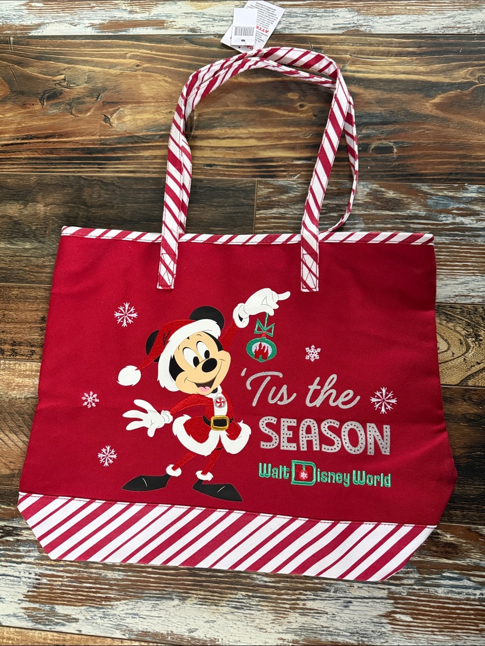 Disney Christmas tote bag